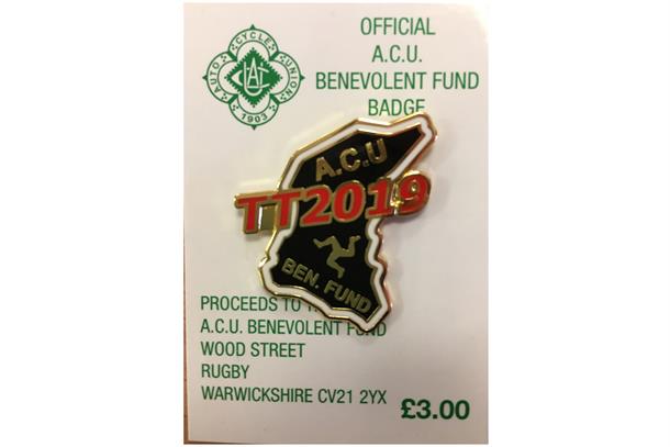 2019 TT Ben Fund Badge Now Available