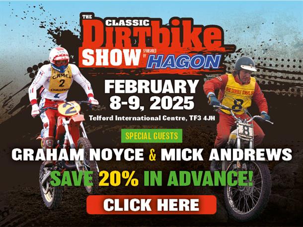5 Reasons to Visit The Classic Dirt Bike Show Sponsored by Hagon February 8–9, 2025