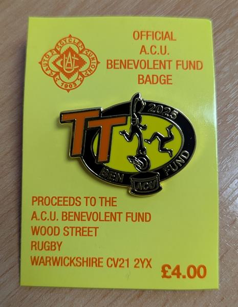 2025 TT Ben Fund Badge