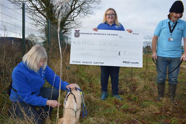 Berkhamsted MC & CC Support Guide Dog Charity