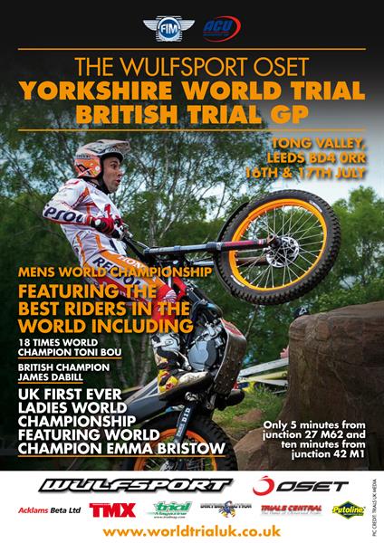 Last Chance for Discounted British Wulfsport Oset Trials GP Tickets