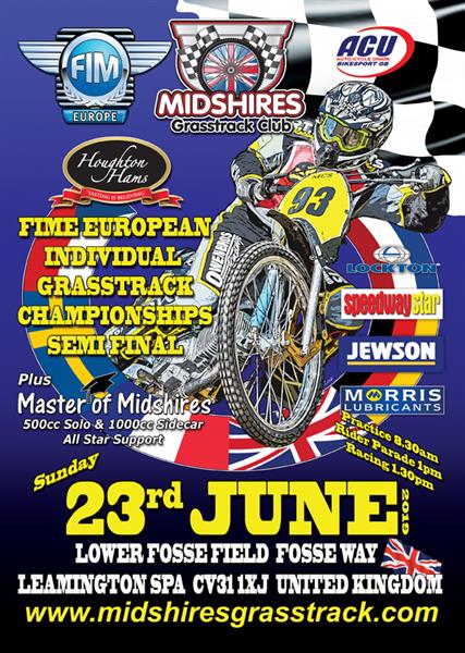 ACU Track Racing Chairman Meets with Midshires Grasstrack Club ahead of European Semi Final