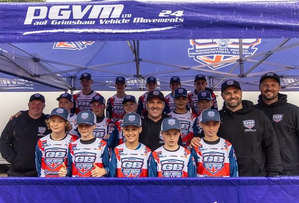 Team GB on Junior MX World Championship Podium