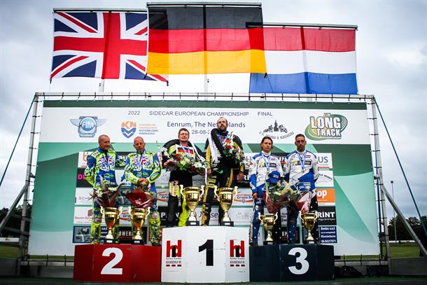 Godden and Smith Take Silver at European Sidecar Championship at Eenrum