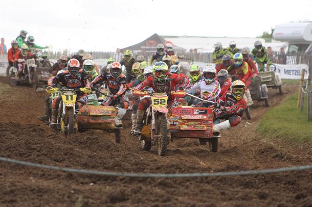 Brown and Conner take Clean Sweep at Wattisfield Hall for the ACU British Clubman Sidecarcross