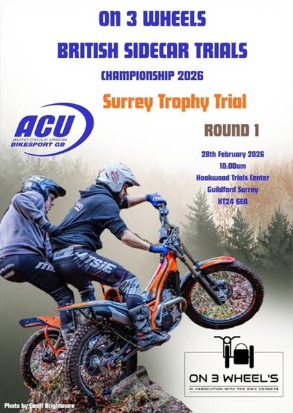ON 3 WHEELS – BRITISH SIDECAR TRIALS CHAMPIONSHIP 2026