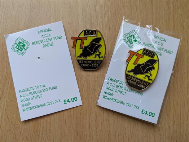 2026 TT Ben Fund Badge