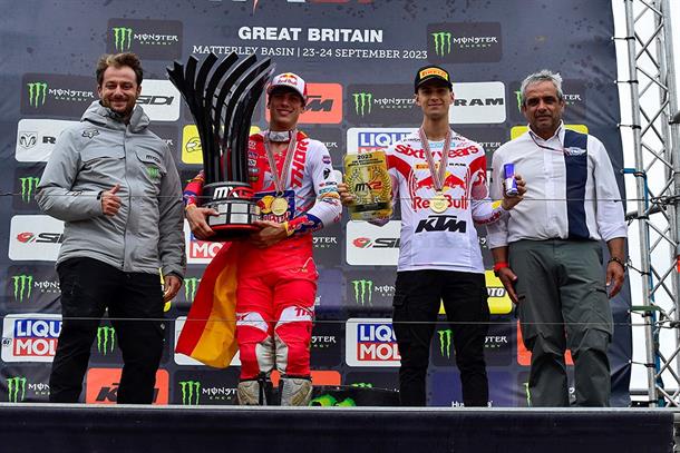 Gold Medals For Prado and Adamo, Perfect Gajser in Matterley Basin While Geerts Wins On His Last MX2