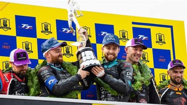 Crowes Continue Sidecar Success with Their 4th Consecutive TT Win