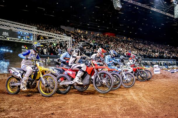 Official Pro Rider Start List for Wembley Arenacross