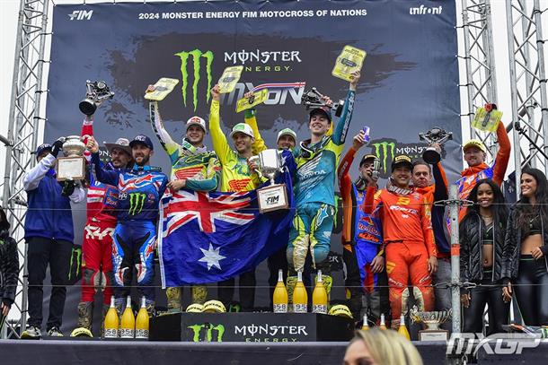 Team Australia Make History at Matterley Basin With Their First Victory at Monster Energy FIM MXoN