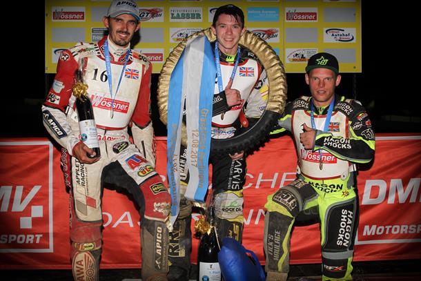 James Shanes Wins European Grass Track Final as the Brit’s take the Top 3