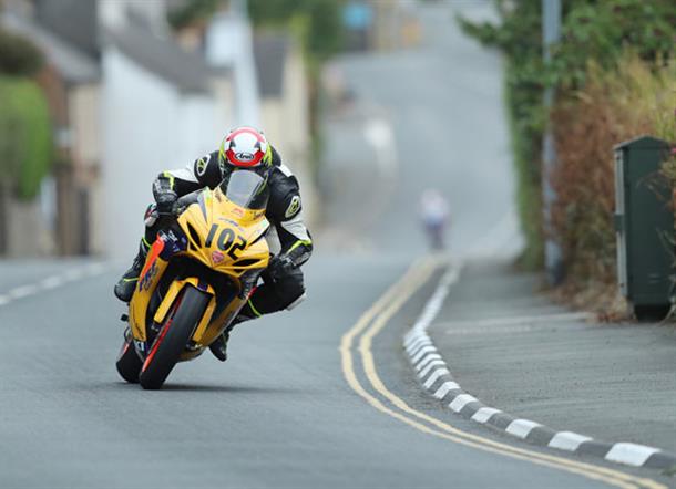 Evans’s top Senior and Junior Manx Grand Prix qualifying