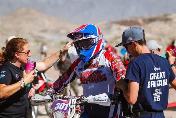 Emily Hall forced to retire from 2023 ISDE