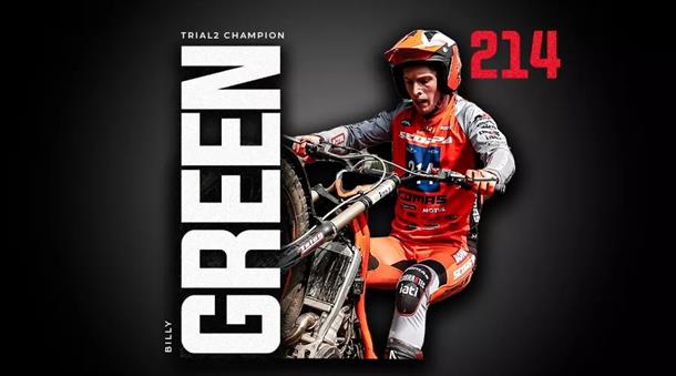 Trial 2 World Champion Billy Green set to make home debut