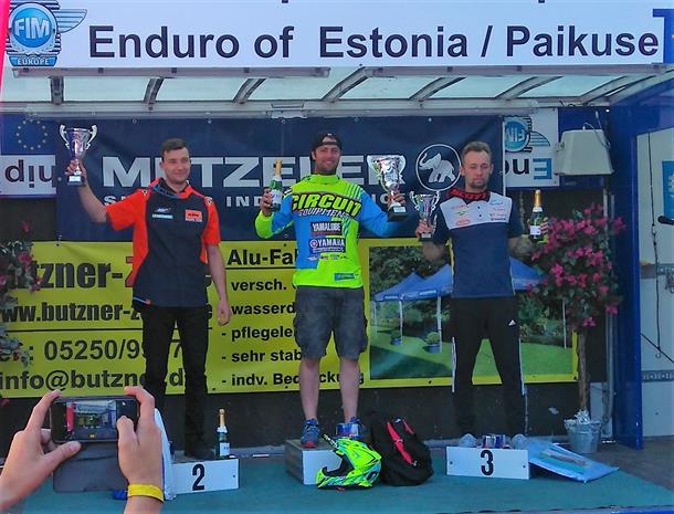 Brit’s ride well at the Second Round of the European Enduro Championship in Estonia