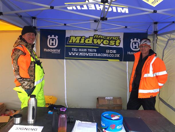 Perfect conditions at Knook for the 2nd Team GB ISDE Fundraising Day 13-03-22