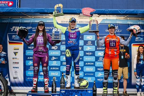 Bristow claims victory on day 1 of TrialGP Germany as Peace and Hemingway extend leads