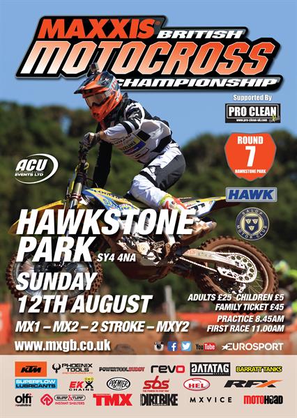 Maxxis ACU British Motocross Moves to Hawkstone this Sunday