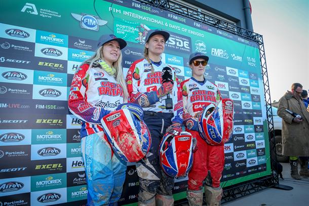 Team GB Women claim Bronze at ISDE