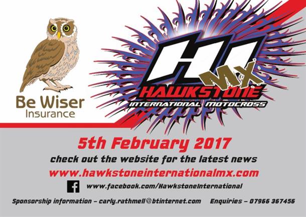 Be Wiser Hawkstone International Motocross this Sunday