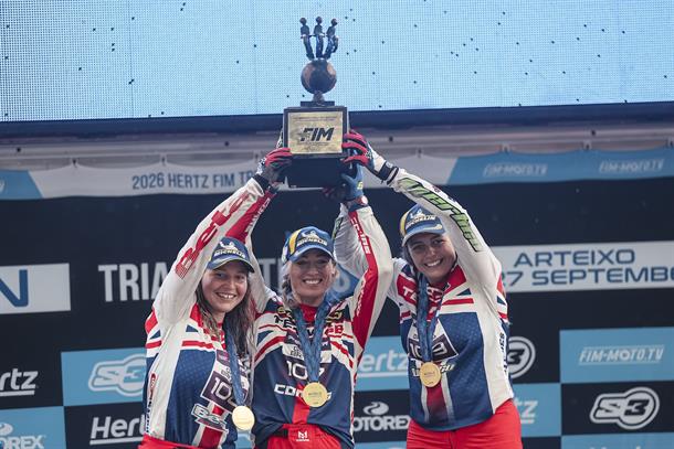 Trial des Nations gold for TeamGB Women