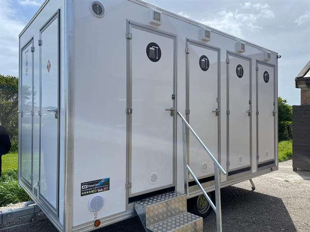 Isle of Man Steam Packet Company Assist with New Shower Unit