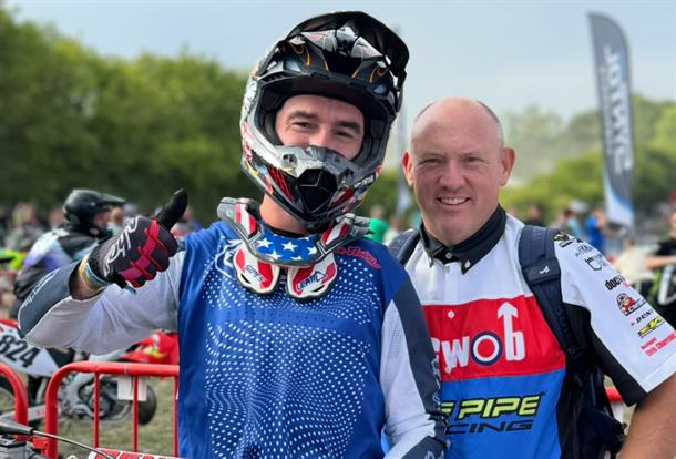 American team captain Ryan Sipes signs on to defend the title