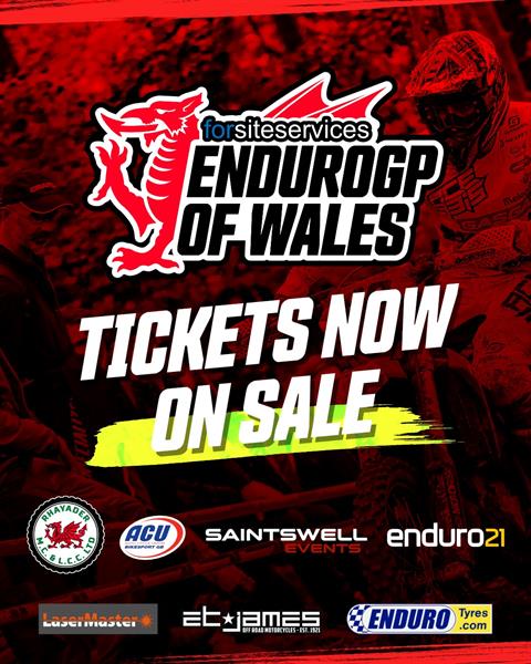 Tickets on sale for the 2024 EnduroGP of Wales
