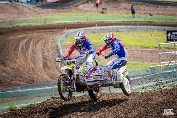 Strong third in Qualifying for Wilkinson and Millard at British Sidecarcross GP – Report