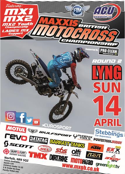 Maxxis British Championship Heads to Lyng on the 14th April