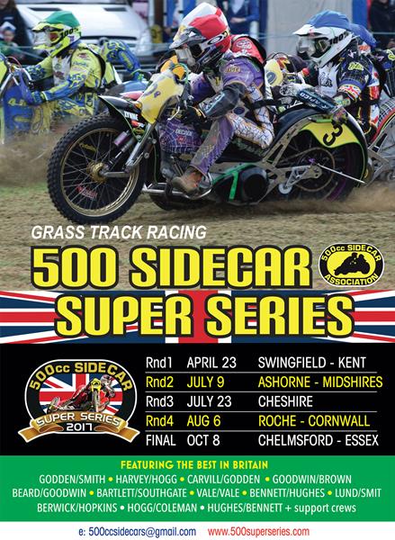 500cc Sidecar Super Series is Ready for 2017