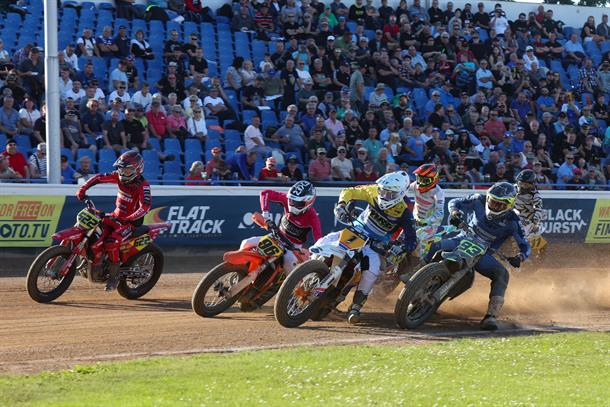 British trio lock out championship top three as Neave extends FIM Flat Track lead