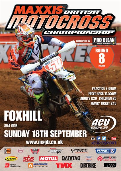 Maxxis ACU British Motocross Championship Finale heads to Foxhill