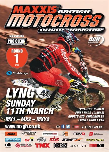Maxxis British Championship Kicks off at Lyng on March 11th
