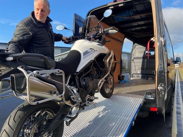 Motorcycle Transportation and the EU Border – NMC Publishes Advice