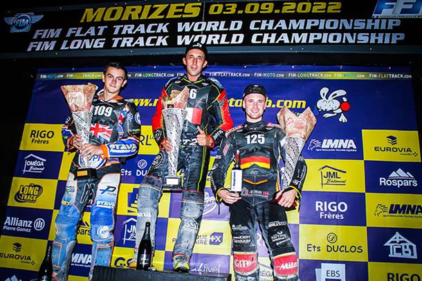 Wajtknecht second in Morizes as Mathieu forges ahead! FIM Long Track World Championship Round Four