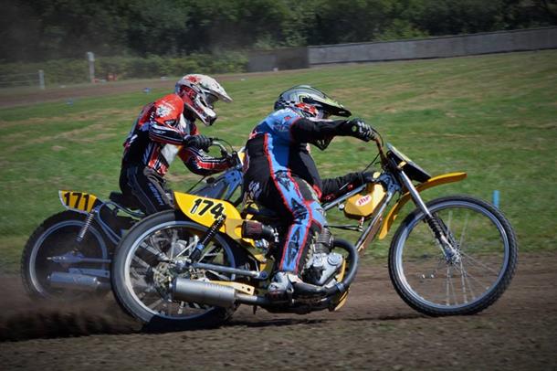 Fabulous Four for Hammond! ACU British Pre-75 Grasstrack Championships