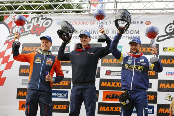 Holcombe and Garcia Win on Day One of the Funnelweb Filter EnduroGP of Great Britain