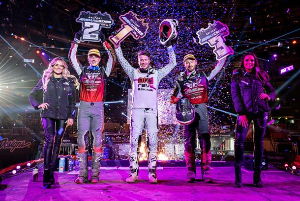 Searle Storms To Belfast Arenacross Victory