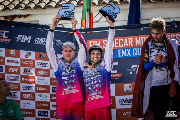 Sensational second for Wilkinson & Millard at 2024 FIM Sidecarcross Championship Opener