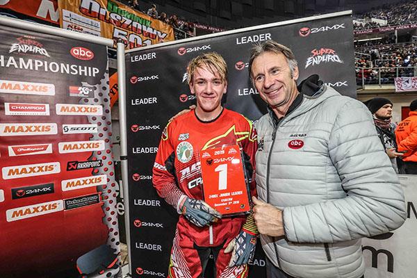 Hoare Leads Junior SuperEnduro Championship