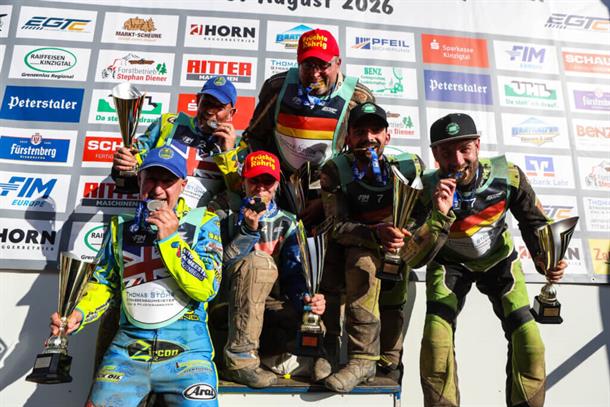 Mitchel Godden and Paul Smith Claim European Sidecar Championship Silver