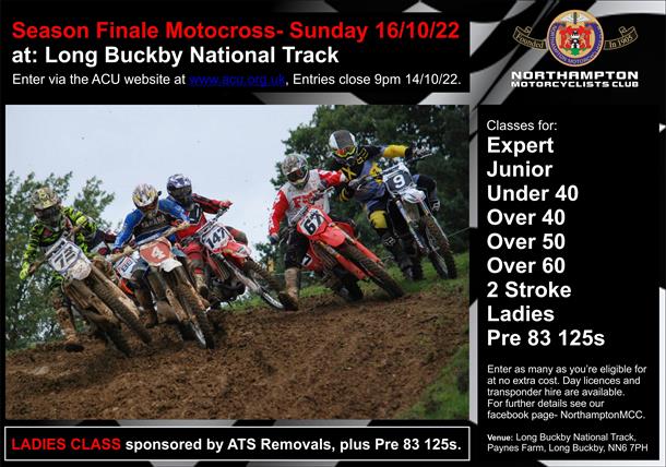 Northampton MCC Season Finale at Long Buckby