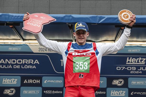 Hemingway maintains Trial3 advantage with second victory of the weekend in Andorra