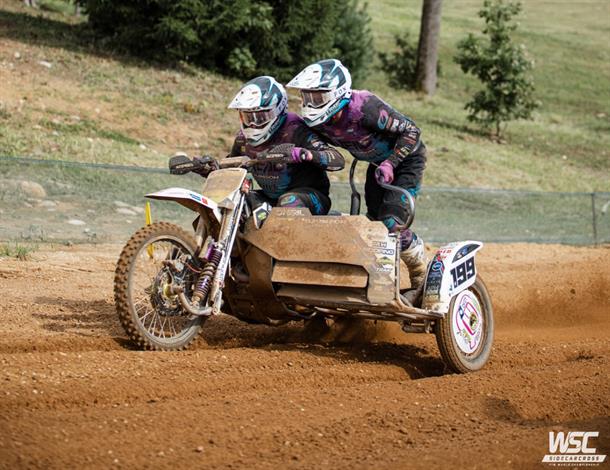 Wilkinson & Millard move up to second! 2025 World Sidecarcross Championship Round 7
