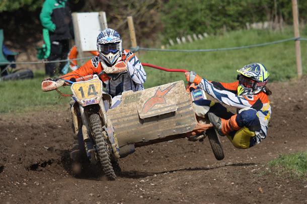 Great Racing at Second round of the 2019 Tribal – MX British Clubmans Sidecar Championship