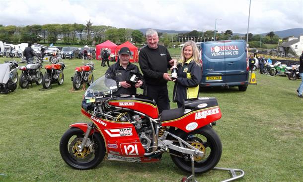 Special Award for John Cliffe at Pre-TT Classic