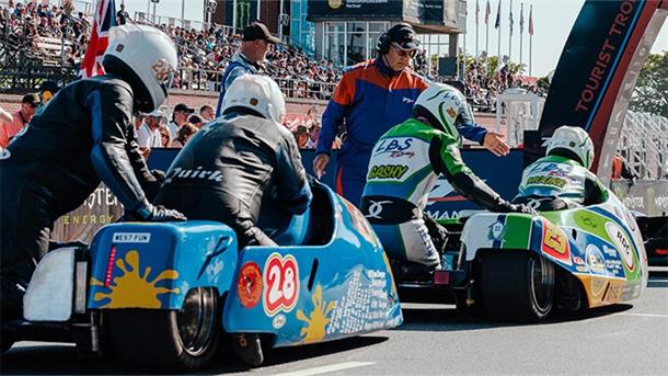 Sidecars Set for TT Tyre Test