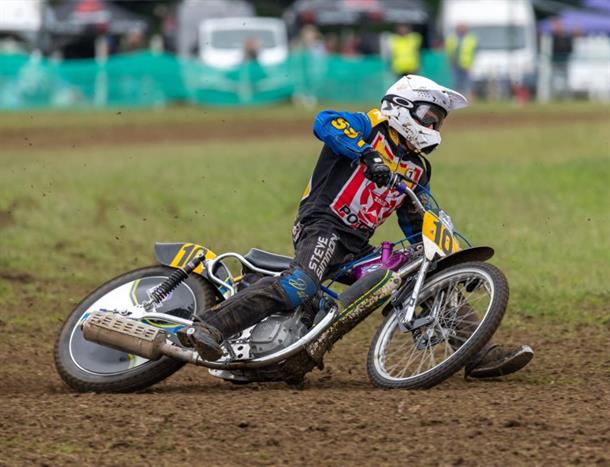 Tony turns back time! ACU British Upright Grasstrack Championship & Southern Centre Championship Res